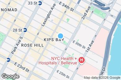 Map image of the property - 240 E 29th St