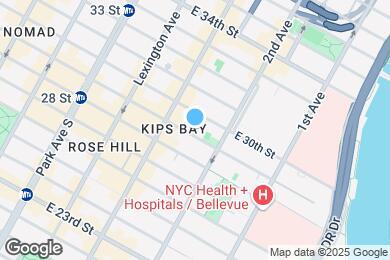 Map image of the property - East 29th Street