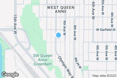 Map image of the property - 1506 10th Avenue West