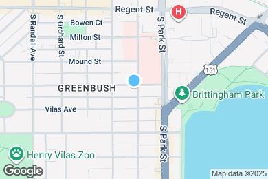 Map image of the property - 302 S Brooks St