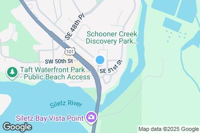 Map image of the property - 5024 SE Jetty Ave