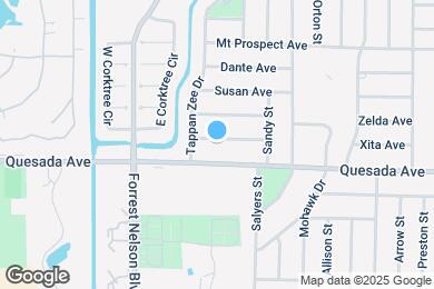 Map image of the property - 20111 Ventura Ave