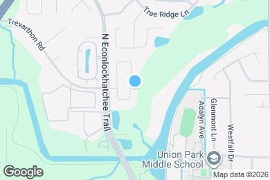 Map image of the property - 2510 Woods Edge Cir