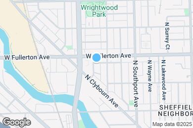 Map image of the property - 2345 N Bosworth Ave