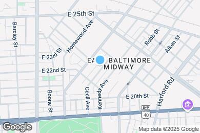 Map image of the property - 2254 Cecil Ave