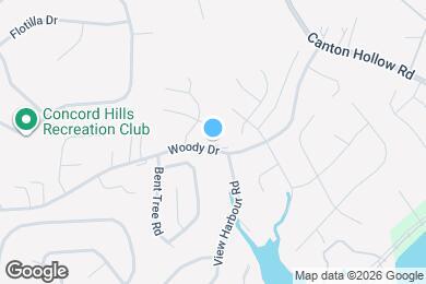 Map image of the property - 10837 Woody Dr