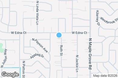 Map image of the property - 3909 N Patricia Ln