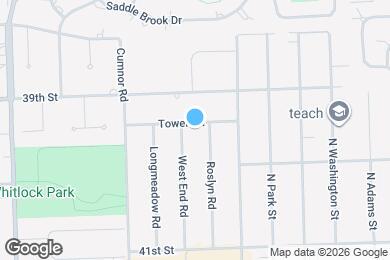 Map image of the property - 51 Tower Rd