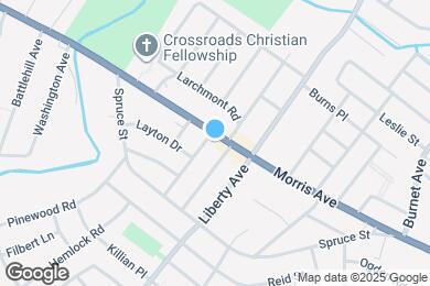 Map image of the property - Larchmont Manor