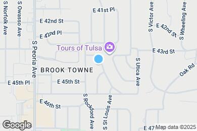 Map image of the property - 4330 S St Louis Ave