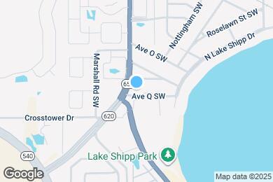 Map image of the property - 1702 Recker Hwy