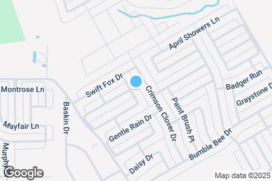 Map image of the property - 3124 Prairie Aster Dr