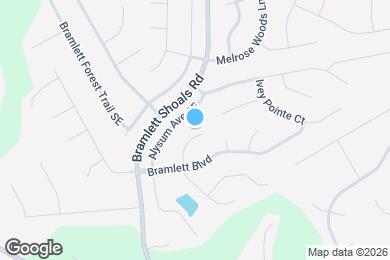 Map image of the property - 1591 Water Lily Way SE