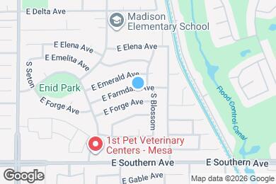 Map image of the property - 5515 E Farmdale Ave