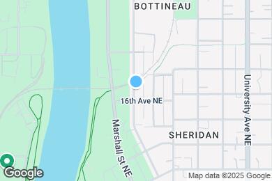 Map image of the property - 1611 Grand St NE