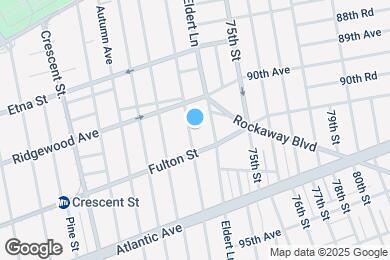 Map image of the property - 213 Grant Ave