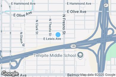 Map image of the property - 2417 E Lewis Ave