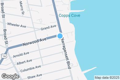 Map image of the property - 1229 Narragansett Blvd