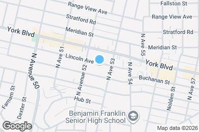 Map image of the property - 5234 1/2 Lincoln Ave