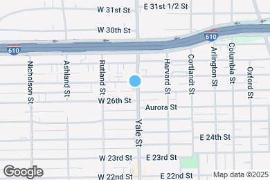 Map image of the property - 2617 Yale St