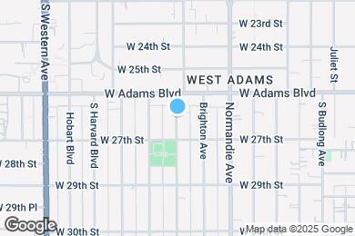 Map image of the property - 2632 Halldale Ave