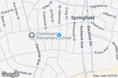 Map image of the property - 1 Dinwiddie St