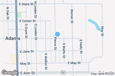 Map image of the property - 528 E Grove St