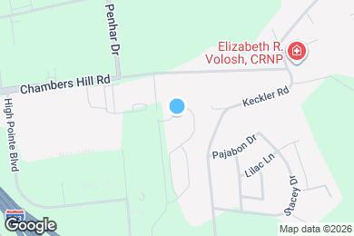 Map image of the property - 647 Winding Ln