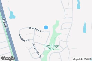 Map image of the property - 1034 Bunting Ln