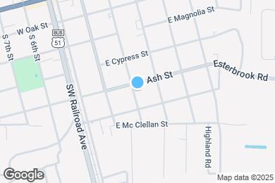 Map image of the property - 530 S 4th St