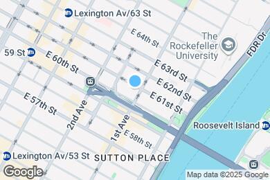 Map image of the property - 1109 1st Ave