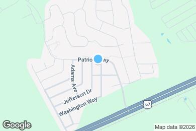 Map image of the property - 172 Washington Way