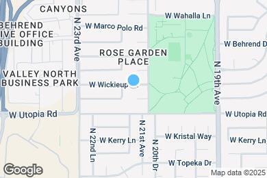 Map image of the property - 2121 W Wickieup Ln