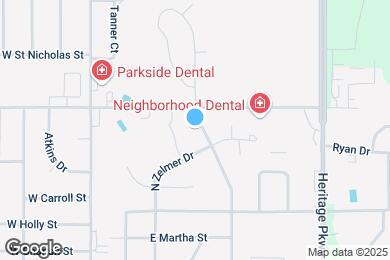 Map image of the property - 725 N James Ave