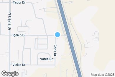 Map image of the property - 99 Chris Dr