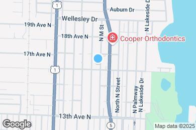 Map image of the property - 1609 N M St