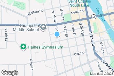 Map image of the property - 113 S 6th St