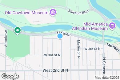 Map image of the property - 457 N Fern St