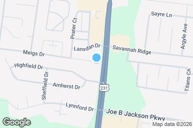 Map image of the property - 109 Meigs Dr