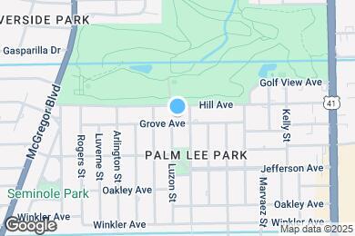 Map image of the property - 1603 Grove Ave