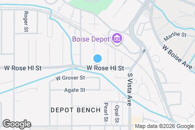 Map image of the property - 2818 W Rose Hl St
