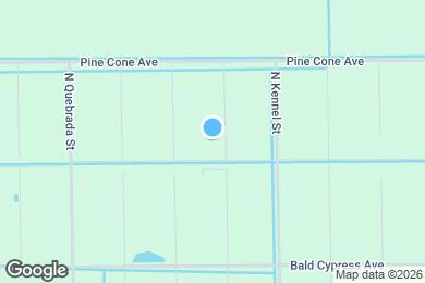 Map image of the property - 820 N Trebol St