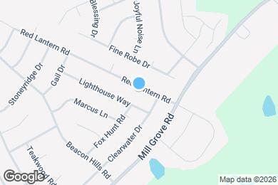 Map image of the property - 7907 Red Lantern Rd