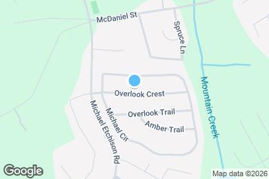 Map image of the property - 717 Overlook Crest