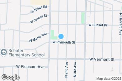 Map image of the property - 517 N Biermann Ave