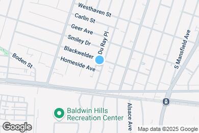 Map image of the property - 2917 S Cochran Ave