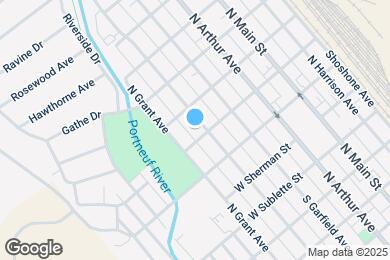 Map image of the property - 1123 N Hayes Ave