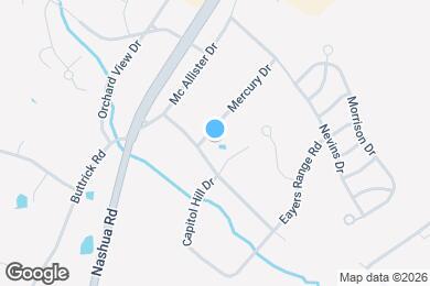 Map image of the property - 25 Mercury Dr