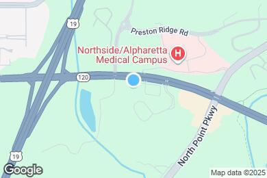 Map image of the property - Furnished Studio-Atlanta - Alpharetta - Northpoint - West