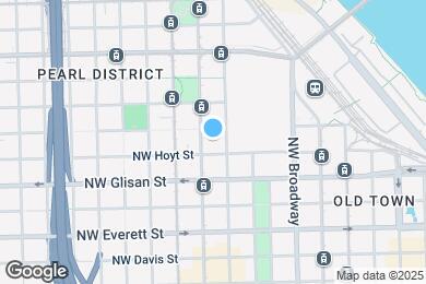 Map image of the property - 925 NW Hoyt St